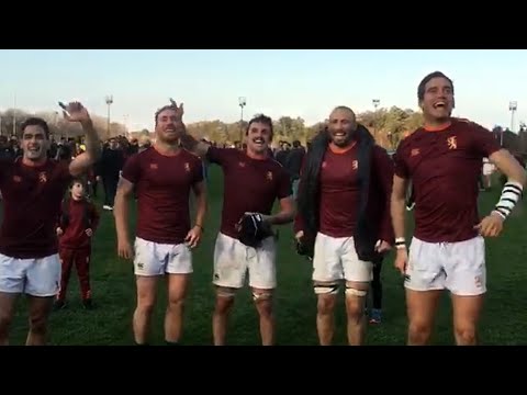 Newman sigue arriba y lo festejó con su gente 🙌🏉🦁