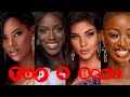Miss Universe Top 4 Best African Delegates