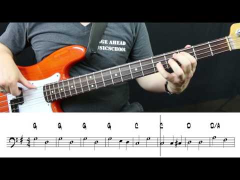Four Strings Vol  2 -  "Hometown" with Bass Solo (Bluegrass Bass)