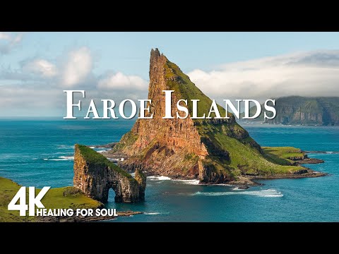 FAROE ISLANDS 4K - Scenic Relaxation Film with Calming Cinematic Music - Amazing Nature