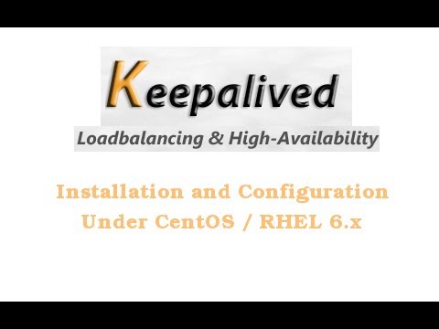 CentOS / RHEL 6.x Keepalived IP Failover Installation and Configuration