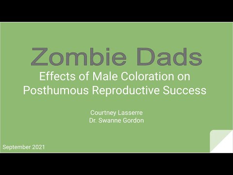 <p><strong style="background-color: transparent; color: rgb(0, 0, 0);">Zombie Dads: The Effects of Male Guppy Coloration on Posthumous Reproductive Success</strong></p>