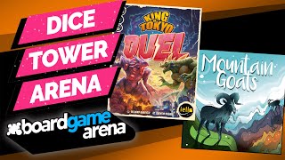 King of Tokyo Duel, Mountain Goats Live Play - Dice Tower Arena