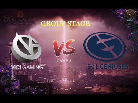 Vici Gaming vs Evil Geniuses | Group Stage - Bo3 | GAME 2 | TI9
