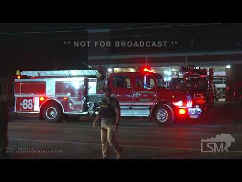 04-01-2023 Covington, TN - Convoy of Search & Rescue enter TN town