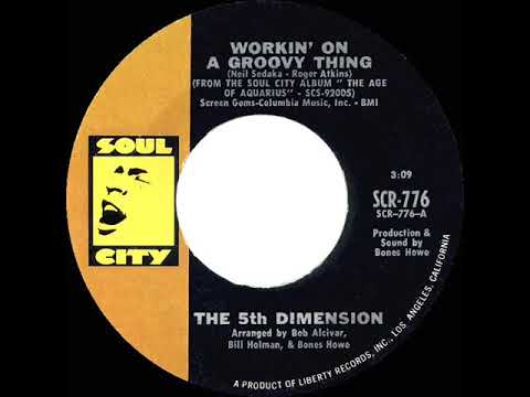 1969 HITS ARCHIVE: Workin’ On A Groovy Thing - 5th Dimension (mono 45)