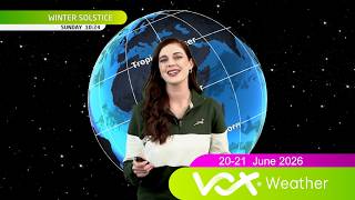 20-21 June 2026 |Vox Weather WEEKEND Forecast