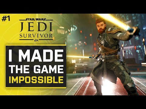I restarted Jedi: Survivor to make it ABSOLUTELY IMPOSSIBLE...