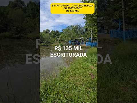 [1034] CHACRINHA EM CAMPESTRE VELHO 2.100 M², ESCRITURA, AÇUDE, CASA, FRUTÍFERAS, MOBÍLIA R$ 135 MIL