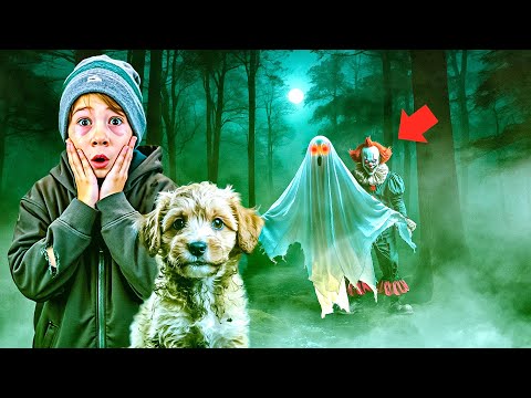 🧟‍♀️dark GHOSTS in the forest of the HORROR CLOWN😱