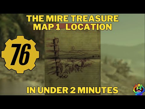 How to Find the The Mire Treasure map 1 in #fallout76 #fallout76guide