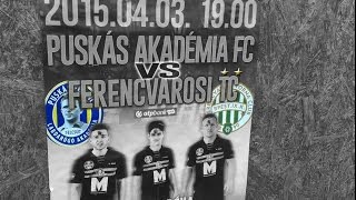preview picture of video 'ZL | Puskás Akadémia - Ferencváros 1-2 | 2015-04-03'