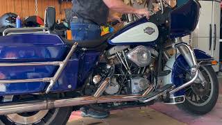 1983 Harley-Davidson FLT Tour Glide Cold Start