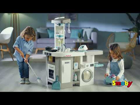 Vaikiška virtuvė SmobyMini Tefal Cleaning Kitchen 7600311050 video