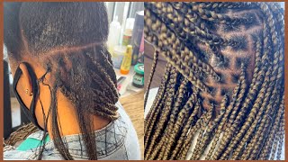 knotless braids tutorial for beginners