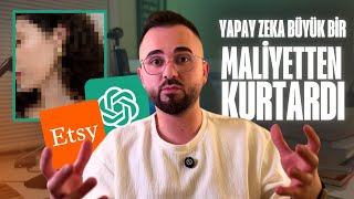 Etsy'de Yapay Zeka ile Ürün Fotoğrafları ve Videoları Nasıl Oluşturulur? - ChatGPT Yeni Güncelleme