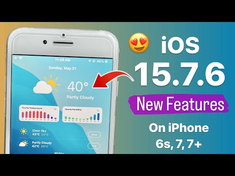 iOS 15.7.6 New Big Features on iPhone 6s, 7, 7+ || IOS 15.7.6 Is Out