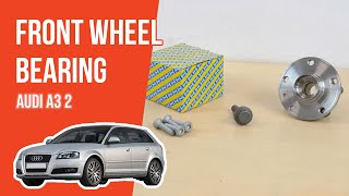 Youtube thumbnail of video "How to replace the Front Axle Bearing Audi A3 mk2 🚗"
