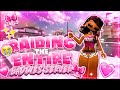 Raiding The ENTIRE Server In Baddies Roblox Baddies