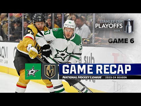 Gm 6: Stars @ Golden Knights 5/3 | NHL Highlights | 2024 Stanley Cup Playoffs