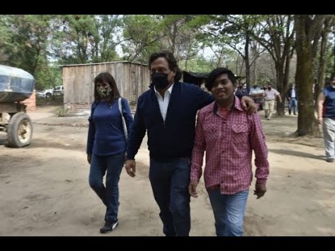 En Mosconi, el Gobernador visitó al destacado estudiante wichi Maximiliano Sánchez