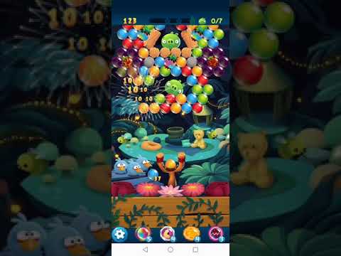 Angry Birds Pop Bubble Shooter LEVEL 460 NO BOOSTERS #angrybirdspopbubbleshooter