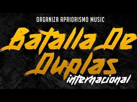 K.O INTERNACIONAL DUPLAS APRIORISMO| EXPERIENCIA| MUNDO HIP-HOP