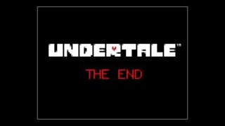 PS4版UNDERTALE　エンディング