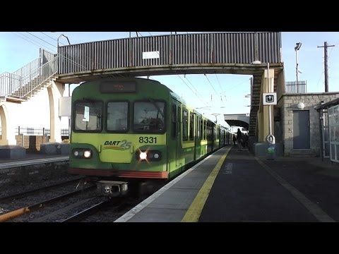 Dart Train number 8331 - Sutton Station, Dublin