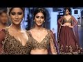 Ileana D Cruz In Deep Neck Blowse Shows Off Hot Cleavage Lakme Fashion Week 2016