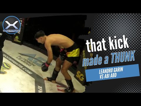 Flyweight Kickboxing Bout - Leandro “Just Leo” Garin  vs Abi Abd at XFN 45 in Coral Springs, FL