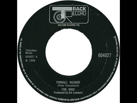 UK New Entry 1969 (54) The Who - Pinball Wizard