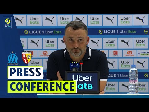 Press Conference OLYMPIQUE DE MARSEILLE - RC LENS (2-3) / Week 8 - Ligue 1 Uber Eats / 2021-2022