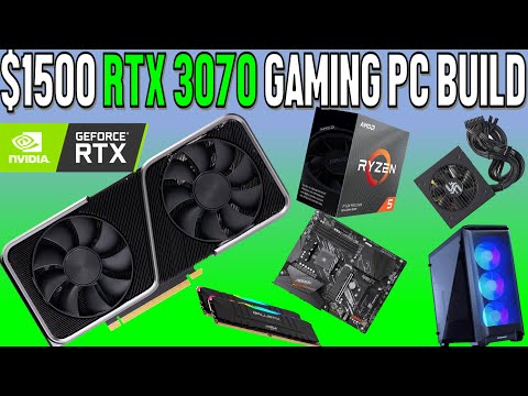 $1500 RTX 3070 Gaming PC Build -  ULTIMATE High Refresh Rate 1080P, 1440P Performance and 4K.