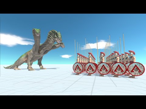 30x SPARTANS vs EVERY UNIT - Animal Revolt Battle Simulator