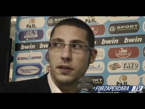 Post PESCARA - ASCOLI - Massimo Bonanni e Raffaele Alcibiade