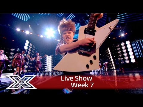 The cast of School of Rock open the Live Results Show | The X Factor UK 2016