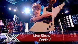 The cast of School of Rock open the Live Results Show | The X Factor UK 2016