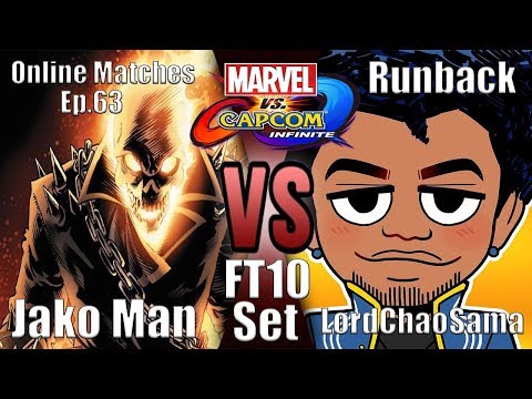 Jako Man VS LordChaoSama FT10 Set Runback (MVCI Online Matches Ep.63)