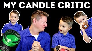 MY SON REVIEWS MY CANDLES