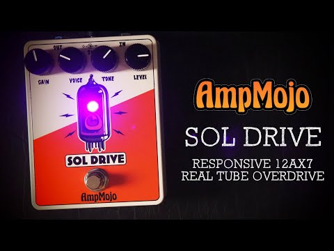 AmpMojo Sol Overdrive With A Tung-Sol 12AX7 Pre-Amp Tube! Adds A Level Of Harmonic Complexity image 7