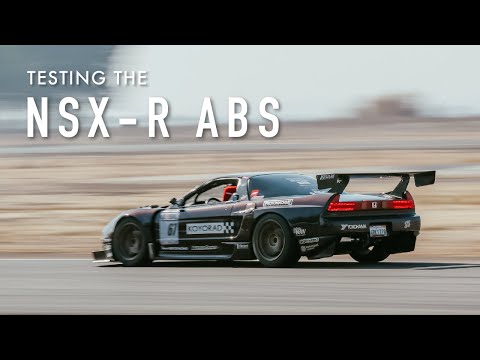 Type R ABS testing in the RS Future X Koyorad K20 NSX - RS Future Vlog #31