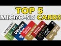 5 Best Micro SD Cards 2019