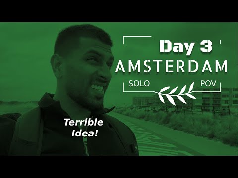 Day 3: Amsterdam Beach Trip RUINED by Weather (Solo Travel Reality)