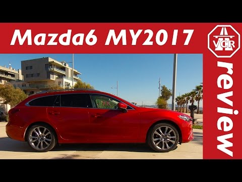 2017 Mazda6 Estate Skyactiv-D 175 Sports Line FWD MT MY2017 - In-Depth Review, Full Test, Test Drive