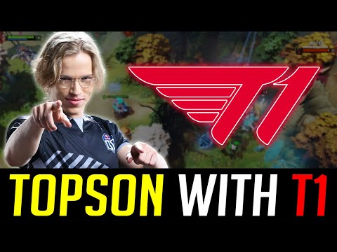 Topson meet T1 in SEA pubs DOTA 2