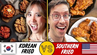 Keith Eats Korean vs Southern Fried Chicken