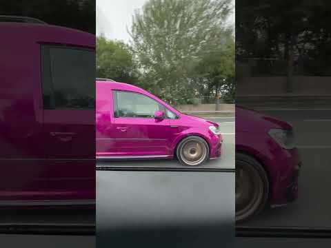 RS3 4wd vw caddy powering round the m60 😎👌#vw #caddy #rs3 #fast #turbo #vanlife #manchester