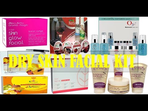 Facial kit for dry skin / facial kit for glowing skin