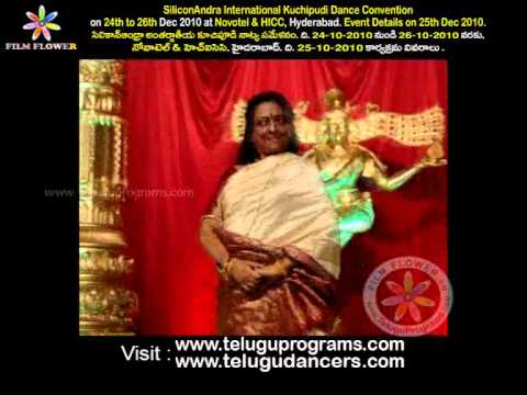 Silicon Andhra 2nd International Kuchipudi Dance Convention - Yamini Krishna Murthi
